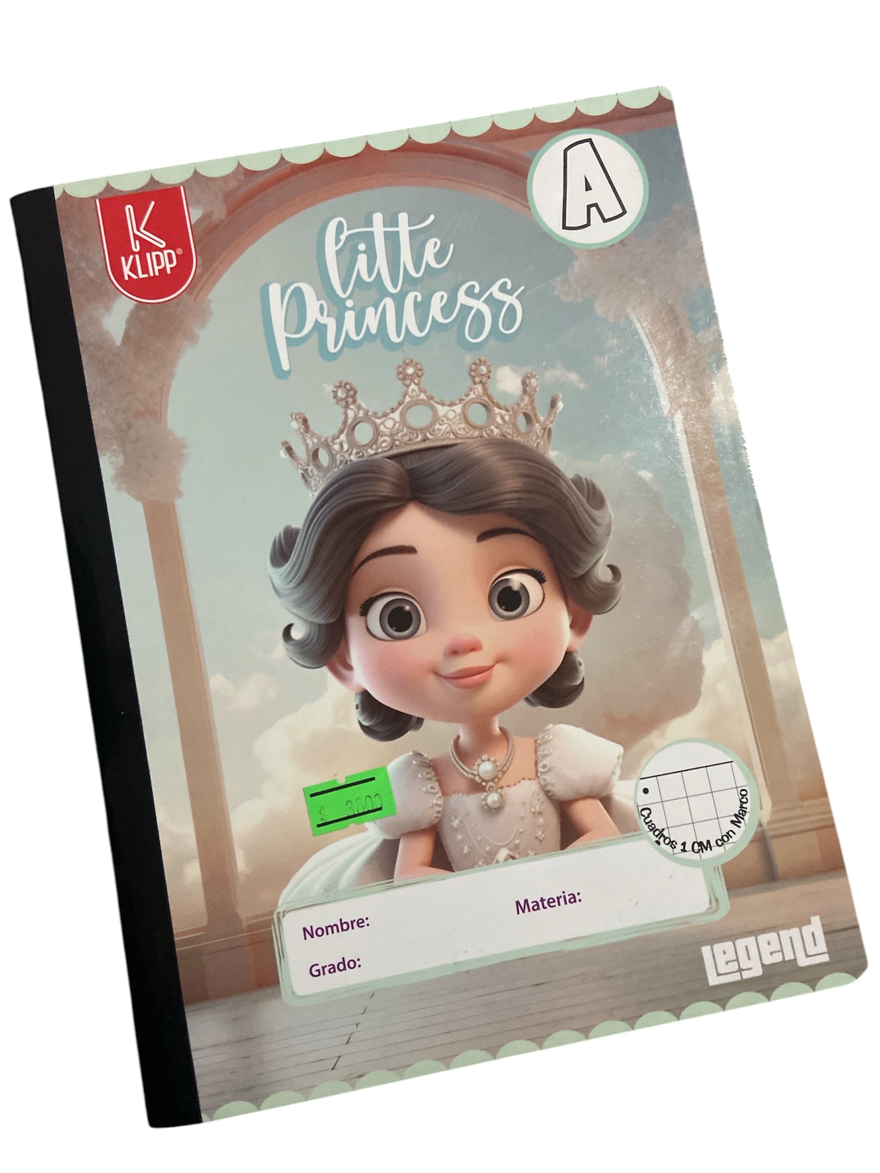 CUADERNO 100 HOJAS CLASE A KLIPP COSIDO MEDIANO (surtido)